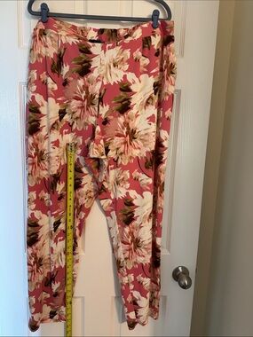 Antthony Pink and Cream Floral Pants